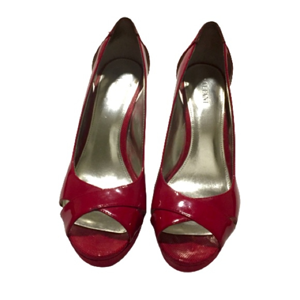 Allfani Women’s Red Size 8 Heels
